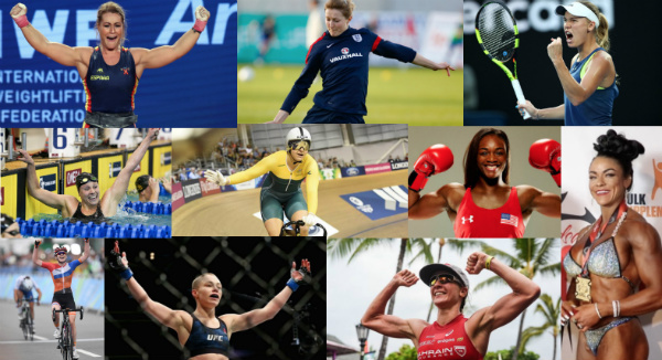 10 Most Inspiring Sports Women of 2018