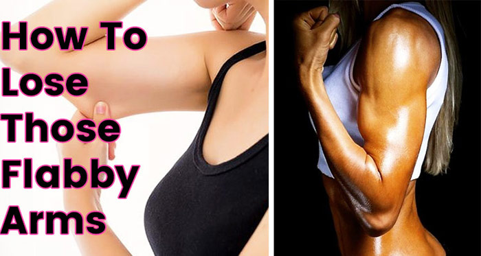 two girls showing how to lose those flabby arms