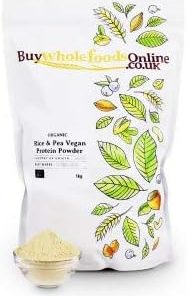 Organic Rice & Pea Vegan Protein Powder (1kg)