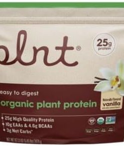 Organic Plant Protein Powder a” Vanilla a” 5.45 lbs./65 Servings