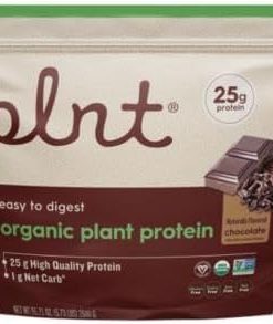 Organic Plant Protein Powder a” Chocolate a” 5.73 lbs./65 Servings