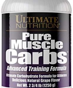 Ultimate Nutrition Pure Muscle Carbs – Complex Carbohydrate Powder for Sustained Energy – No Fat- No Cholesterol -Calorie for Muscle Gainers and Athletes