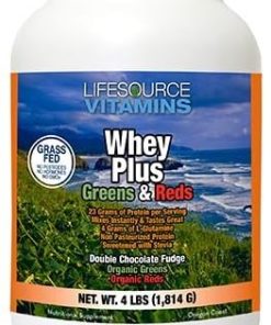 LifeSource Vitamins Whey Plus Greens & Reds Phyto Foods (4 pounds)