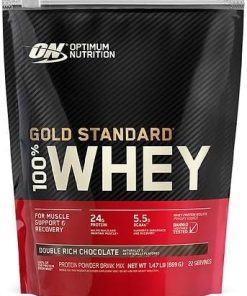 O.ptimum Nutrition Protein Powder Gold Standard Chocolate 1.5 lb 1.5LB Pack of 1 2