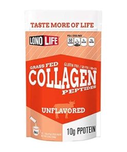 LonoLife – Unflavored Collagen Peptides with 10g Protein- Paleo and Keto Friendly