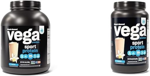 Vega Premium Sport Protein Vanilla Protein Powder- Vegan