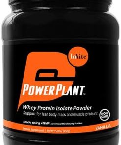 Invite Health Vanilla Whey Protein Powder – Support for Lean Body Mass and Muscle Protection