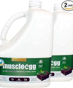 2 Gallons Mint Brownie MuscleEgg Liquid Egg Whites (Cage-Free)