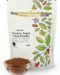 Organic Chocolate Vegan Protein Powder (250g) 2