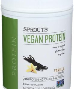 Sprouts Vanilla Vegan Protein – 16.9 oz