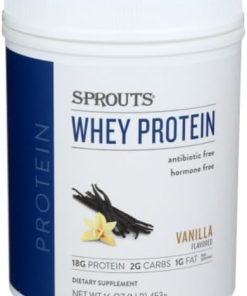 Sprouts Whey Protein Vanilla – 16 oz 2