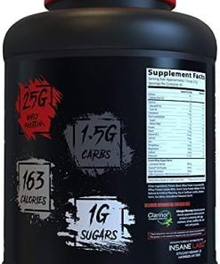 Insane Labz Insane Whey Ripped- Lean Muscle Building Protein with L-Carnitine and CLA Oil Powder 2