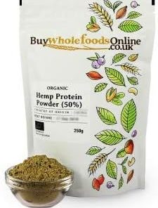 Organic Hemp Protein Powder (50%) (250g) 2