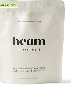 Beam Grass Fed Whey Protein Powder – Chocolate Peanut Butter- 12 Servings