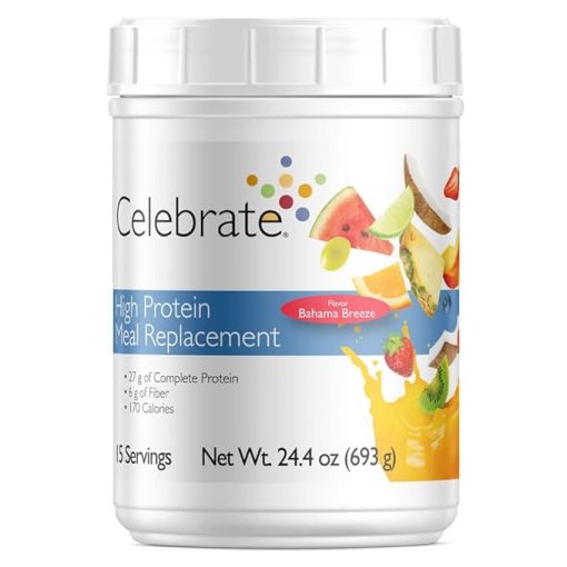 Celebrate Vitamins High Protein Meal Replacement Shake- 27 g Protein Powder