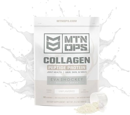 MTN OPS Eva Shockey Signature Series Collagen Peptide Protein Powder- 20 Servings