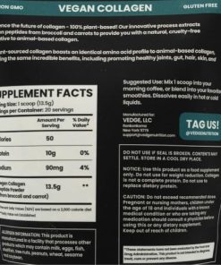 vedge Vegan Collagen Powder – Plant-Based Collagen Supplements for Hair- Skin 2