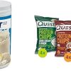 Quest Vanilla Milkshake Protein Powder with 24g Protein- Quest Protein Chips Variety Pack with BBQ