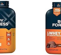 Body Fortress 100% Whey Protein Powder Vanilla & Chocolate 3.9lbs (Packaging May Vary)