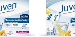 Juven Therapeutic Nutrition Drink Mix Powder for Wound Healing Support- Includes Collagen Protein
