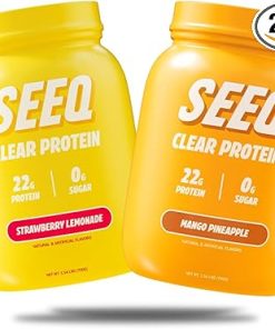 SEEQ Clear Protein Bundle (Clear Whey Protein Isolate Mango Pineapple + Strawberry Lemonade)