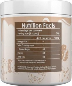 Flavour Powder for Raw Whey Protein with Digestive Enzymes – 33 Servings (Cookie & Cream) 100 Gm 2