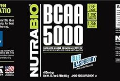 NutraBio BCAA 5000 Powder – Vegan Fermented BCAAs – Supports Lean Muscle Growth- Recovery 2