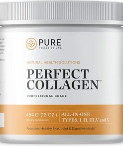 Pure Hydrolyzed Multi Collagen Peptides Protein Powder Supplement – Types I- II