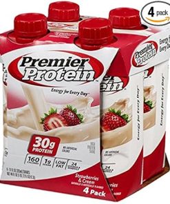 Premier Protein High Protein Shake Strawberries & Cream – 4 CT