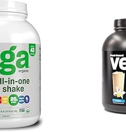 Vega Organic All-in-One Vegan Protein Powder- Chocolate – Superfood Ingredients