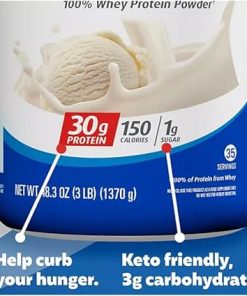 High Protein Powder Vanilla | 30g-1g Sugar 2