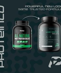 ProteinCo | All Natural New Zealand Whey Protein Isolate | 27g of Protein | Grass Fed | 4 Lbs | (Vanilla- 4 lbs) 2