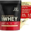 Whey Protein Powder Whey Isolate Gluten-Free 100% Protein Powder Sports Fitness Gold Standard 100% Gold Standard whey Protein 22 Servings