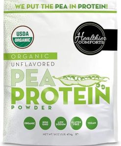 Pea Vegan Protein Powder w/Low Sodium | 100% Plant Based Protein Powder | Kosher- Gluten Free