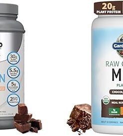 Garden of Life Organic Vegan Sport Protein Powder- Chocolate – Probiotics & Raw Organic Meal Replacement Shakes
