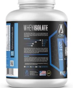 Whey Isolate Protein Powder – Vanilla Flavor- 28g of Protein 2