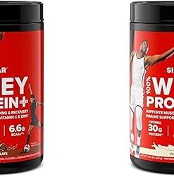 Six Star Elite Series 100% Whey Protein Plus Triple Chocolate 1.8lbs US & Elite Series 100% Whey Protein Plus Vanilla Cream 1.8lbs US