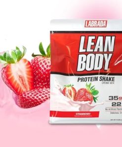 Lean Body All-in-One Strawberry Protein Shake. 35g Protein- Whey Blend