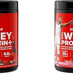 Six Star Elite Series 100% Whey Protein Plus Triple Chocolate 1.8lbs US & Elite Series 100% Whey Protein Plus Strawberry Smoothie 1.8lbs US