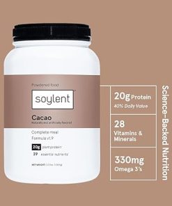 Soylent Complete Nutrition Meal Replacement Protein Powder- Cacao – Plant Based Vegan Protein 2