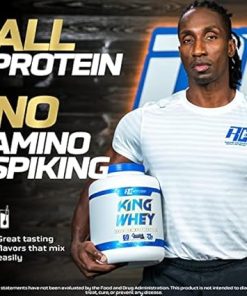 Ronnie Coleman Signature Series Whey Concentrate + Isolate Protein Powder- Pre Workout Shake Mix for Lean Muscle Support 2