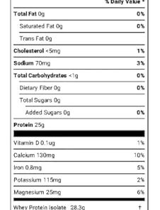 Whey Protein Isolate Powder | French Vanilla | 25g of Protein Per Serving | Premium Muscle-Building Whey Protein for Women | Fat Free- Low Calorie 2