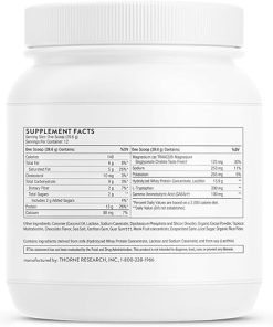 THORNE RecoveryPro – Whey Protein Muscle Recovery Supplement – Support Nutrition- Workout Performance & Sleep* – NSF Certified for Sport – 12 Servings – 16.7 Oz 2