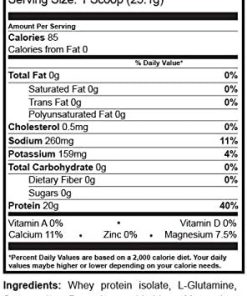 RAW by INFINIT Nutrition-Pure Protein Recovery- no Carbohydrates 2