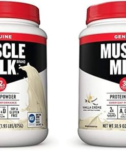 Muscle Milk Lean Muscle Vanilla Creme Protein Powder- 1.93 Pound (Pack of 2)