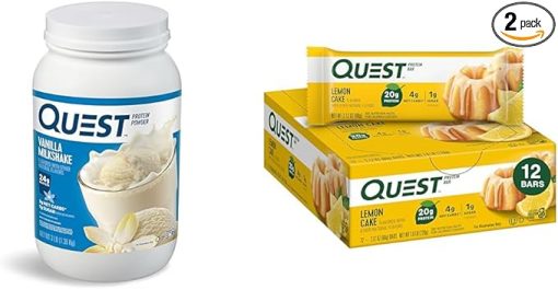 Quest Vanilla Milkshake Protein Powder- 24g Protein