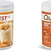 Quest Nutrition Salted Caramel Protein Powder; 26g Protein; 1g Sugar; Low Carb; Gluten Free; 1.6 Pounds; 24 Servings & Cinnamon Crunch Protein Powder- 20g Protein
