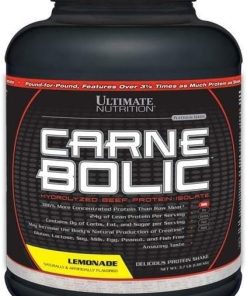 Ultimate Nutrition Carnebolic Hydrolized Beef Protien Isolate Powder-Paleo and Keto Friendly-Zero Carbs- Zero Sugar or Soy