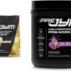 PRO JYM 45 Servings – Tahitian Vanilla Bean & Pre JYM Grape Candy Pre Workout Powder – BCAAs- Nootropics