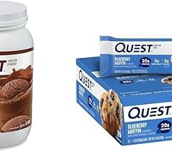 Quest Chocolate Milkshake Protein Powder- 22g Protein